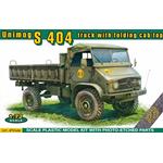 Unimog S 404 Pickup with folding cab top