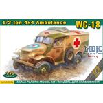 WC-9/18/27 1/2 ton 4x4 Ambulance truck