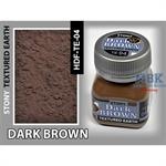 Dark Brown Earth, Stony Texturing