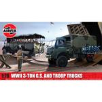 WWII 3-Ton G.S. amd Troop Trucks 1:76