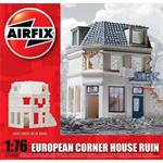 European Corner House Ruin 1:76