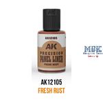 AK Precision Panel Liner FRESH RUST 30ml