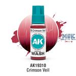 CRIMSON VEIL – ACRYLIC WASH