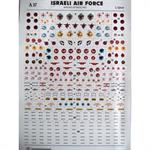 Israeli Air Force - 20 sqd badges and Heb. stencil
