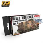 WWI Vehicles Camouflage Colors Vol.1