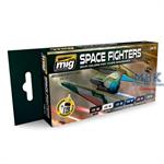 Space Fighters Sci-Fi Color set