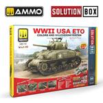 WWII USA ETO Colors and Weathering SOLUTION BOX