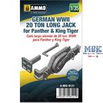 German WWII 20ton Long Jack for Panther + Tiger 2