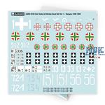 Axis Tanks&Vehicles Decal Set Vol. 1-Hungary 40-44
