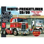 White Freightliner SD-DD Cabover Tractor (2-in1)