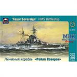 'Royal Sovereign' HMS Battleship 1:500