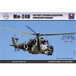 Mil Mi-24V Russian attack helicopter + resin