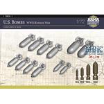 U.S. Bombs WWII / Korean War 1/72