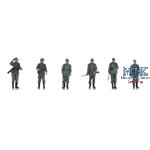 Wehrmacht Infanterie wartet auf Transport