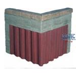Spundwand Beton Ecke/ sheet pile corner