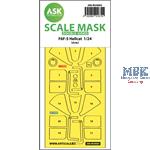 F6F-5 Hellcat double-sided express masks (Airfix)