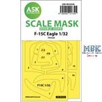 F-15C Eagle double-sided express masks for Tamiya