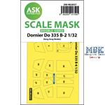 Dornier Do 335B-2 double-sided mask for HK Models