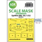 Spitfire Mk.IXc (mid) double-sided fit mask f.Rev.
