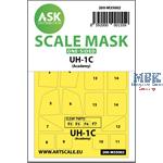 UH-1C one-sided painting mask for Academy