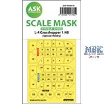 L-4 Grasshopper double-sided self-adhesive mask