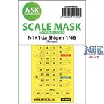 N1K1-Ja Shiden double-sided mask self-adhesive