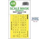 M6A1 Seiran double-sided mask self-adhesive