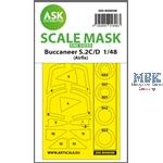 Buccaneer S.2C/D one-sided mask self-adhesive