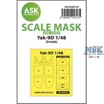 Yak-9D one-sided express mask, self-adhesive