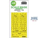 AICHI B7A1 double-sided express mask for Hasegawa