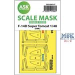 F-14D Super Tomcat double-sided express fit mask