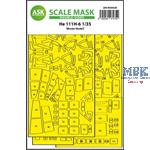 Heinkel He 111 double-sided painting mask (Border)