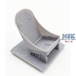 A-20J/K Havoc -Pilot seat, 3D print, w/o seat belt