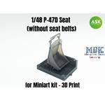 P-47D Seat (without seat belts)
