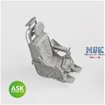 F-84F Thunderstreak ejection seat w/o seat belts