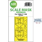 Fw 190A-7 double-sided express fit mask
