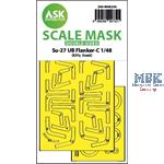 Su-27UB Flanker-C double-sided express fit mask