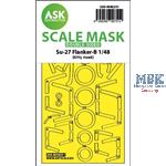 Su-27 Flanker-B double-sided express fit mask