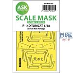 F-14D Tomcat double-sided express fit mask