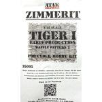 Zimmerit f. Tiger I Early Waffle Zimmerit 2 (CH)