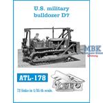 U.S. Army Bulldozer D7 tracks