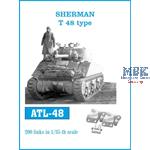 Sherman T48 type tracks
