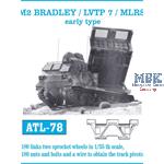 M 2 Bradley, LVTP 7, MLRS early