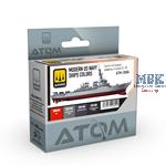 ATOM U.S. Navy Ships Modern Colors Set