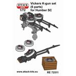 Vickers K-Gun Set for Humber SC 1/72