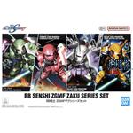 SD BB Senshi ZGMF Zaku Series Set 8 cm