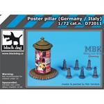 Poster pillar Germany-Italy