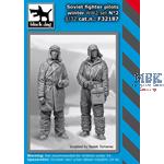Soviet fighter pilots winter WWII set N°2 - 1:32