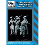 Israeli soldiers patrol big set