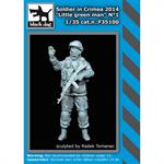 Soldier in Crimea 2014 "Little green man" No.1